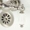Kingston Brass CA1005T8 3-3/8" Tub Wall Mount Clawfoot Tub Faucet, Brushed Nickel CA1005T8 - alternate 5